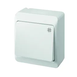 HERMES WHITE CROSS CONNECTOR NT IP44