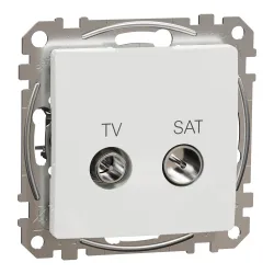 Schneider Electric TV/SAT End Socket