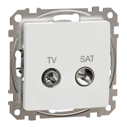 Schneider Electric TV/SAT End Socket