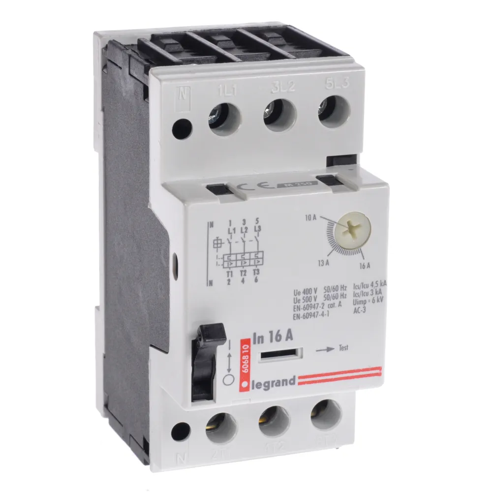 Motor circuit breaker M250 16.0A 2.5M 230V AC