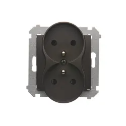 Simon 54 Module Matte Bronze Socket