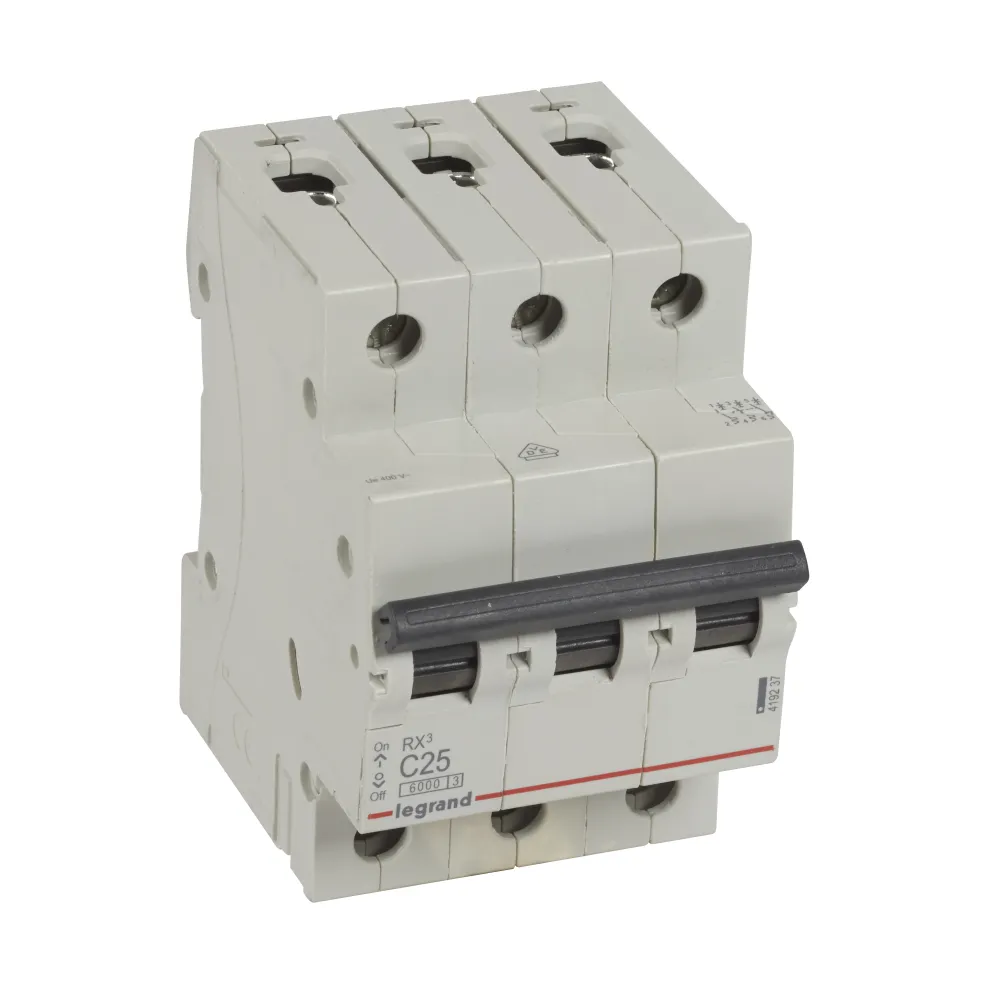 Wyłącznik nadprądowy RX3 C 25A 3P 6KA