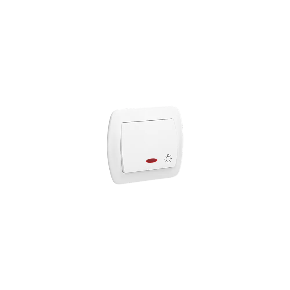 Simon Akord White "Light" Button