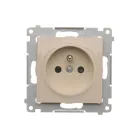 Socket 1x TV/FM with shutters - 16A 250V