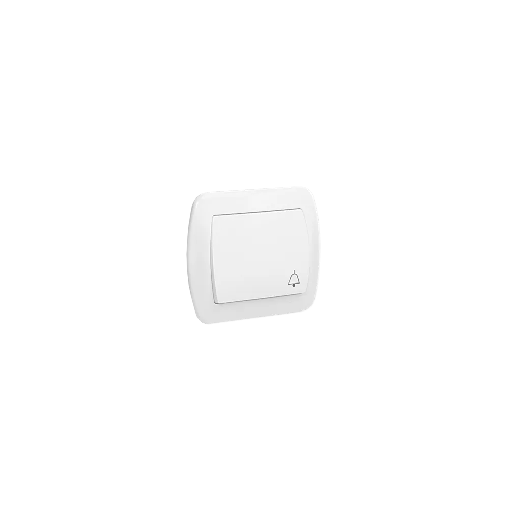 Simon Akord White Button "Doorbell"