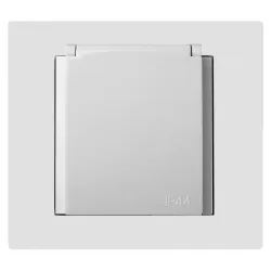 VESTRA Module White Socket with Cover