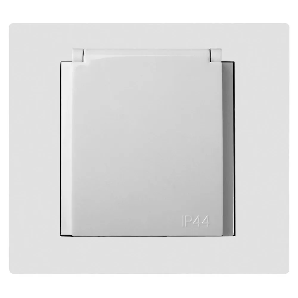 VESTRA Module White Socket with Cover