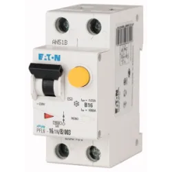 Residual current circuit breaker PFL6-10/1N C 10A/30MA
