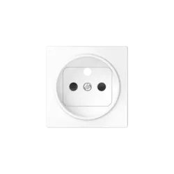 SIMON 82 White Module Socket Plate