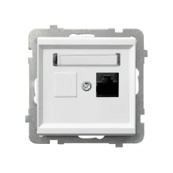 SONATA White Computer Socket Module