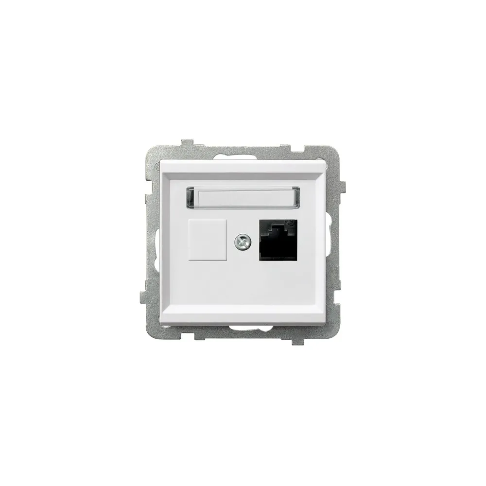 SONATA White Computer Socket Module