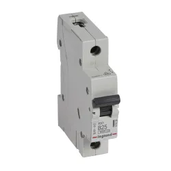 RX3 B 25A 1P 6KA circuit breaker