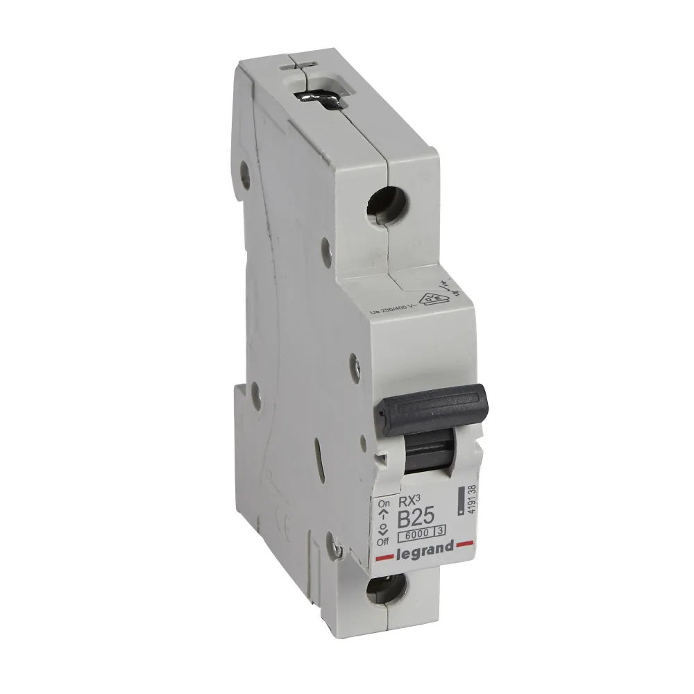 RX3 B 25A 1P 6KA circuit breaker