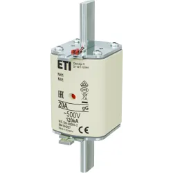 WT-1 NH1 GG P 20A Fuse Link