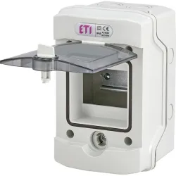 ECH-4G plastic distribution box with smoke doors
