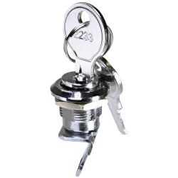 Zamek metalowy ECH-L2K z kluczami