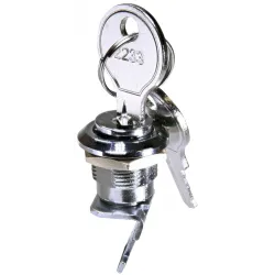 Zamek metalowy ECH-L2K z kluczami