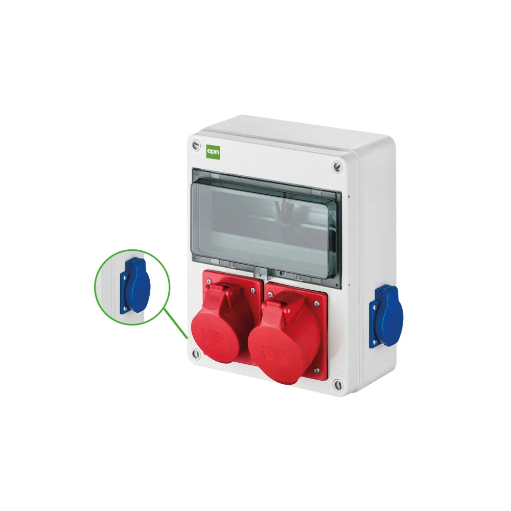 RS Rozdzielnia Budowlana 10M 2x 230V IP54