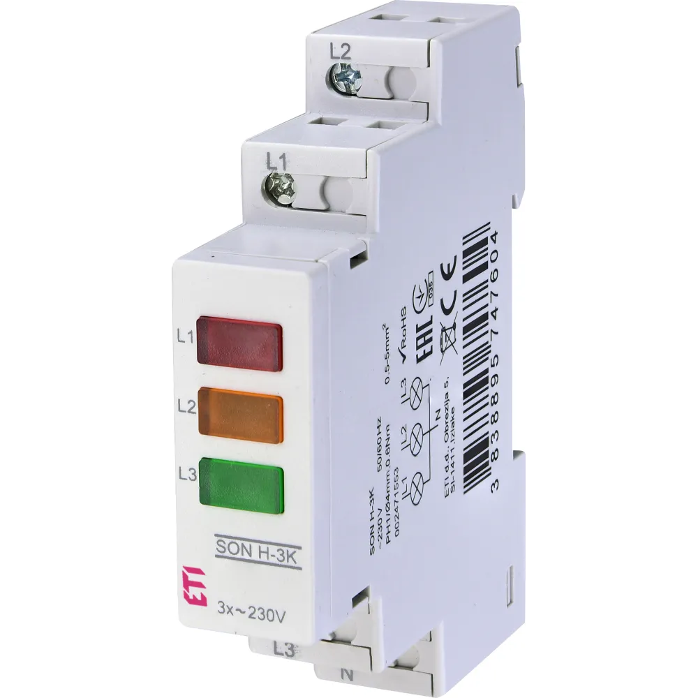 Lampka sygnalizacyjna SON H-3K 3x LED