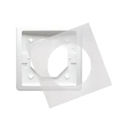 SIMON BASIC STANDARD WHITE FRAME 1X IP44