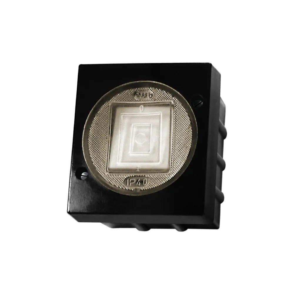 708 Lambda Black Switch NT 1-pole