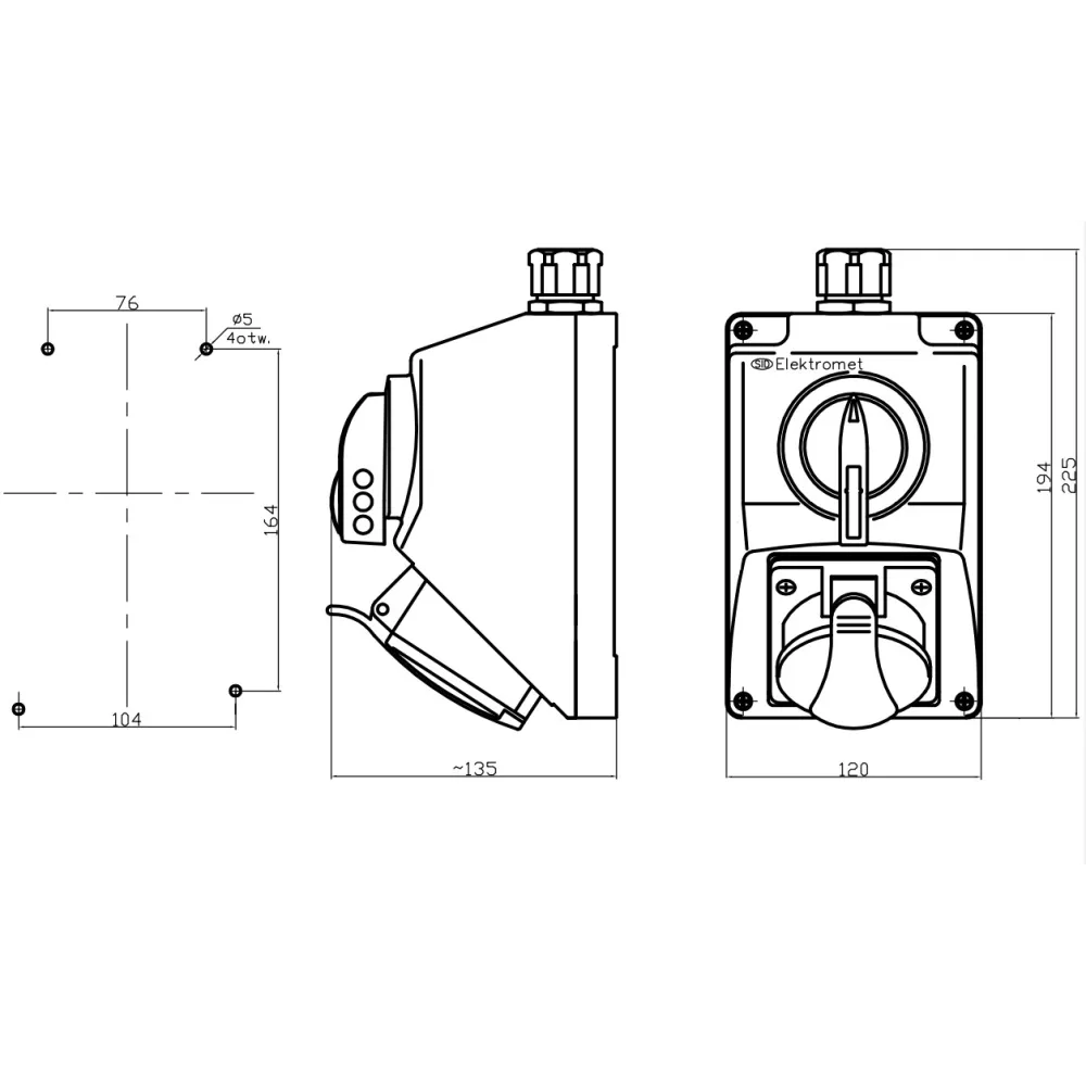 Zestaw instalacyjny C32-18N