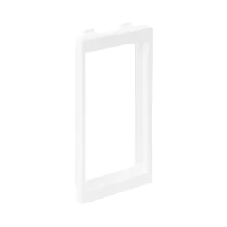 CONNECT White Adapter CIMA 90x45 to 2x M45