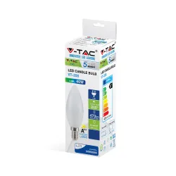 Żarówka LED VT-255 Świeczka 4.5/40W
