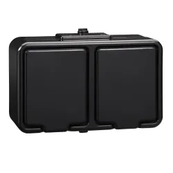 Schneider Electric Cedar – gniazdo podwójne 2P+PE