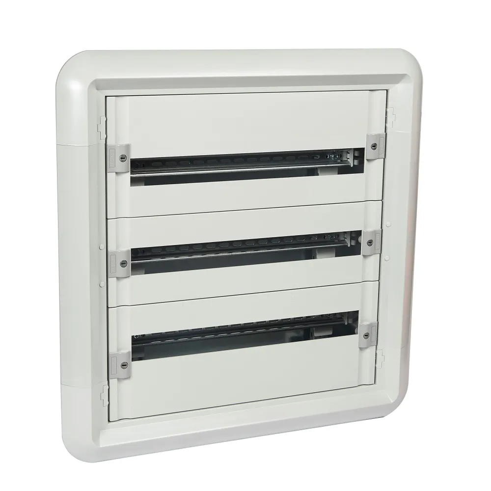 Rozdzielnia metalowa XL3 160 bez drzwi