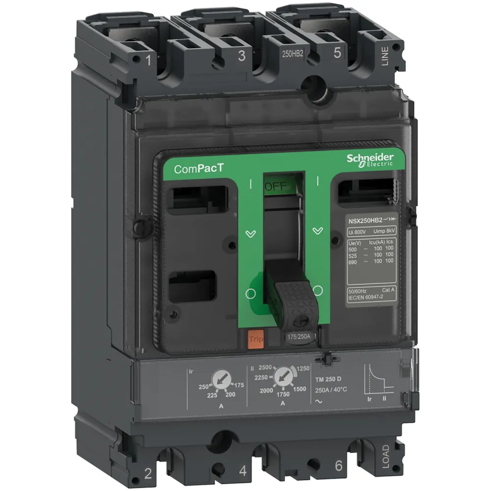 COMPACT NSX160F 36KA 160A TMD circuit breaker