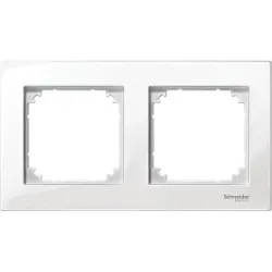 Schneider Electric Merten double frame, white