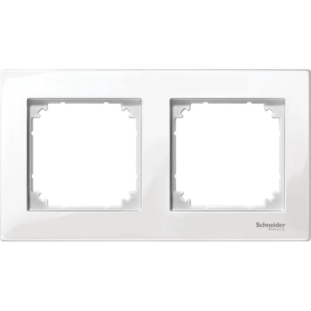 Schneider Electric Merten double frame, white