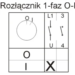 ŁUK E12-53 0-1 Łącznik Krzywkowy