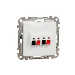 Schneider Electric Sedna - Gniazdo głośnikowe
