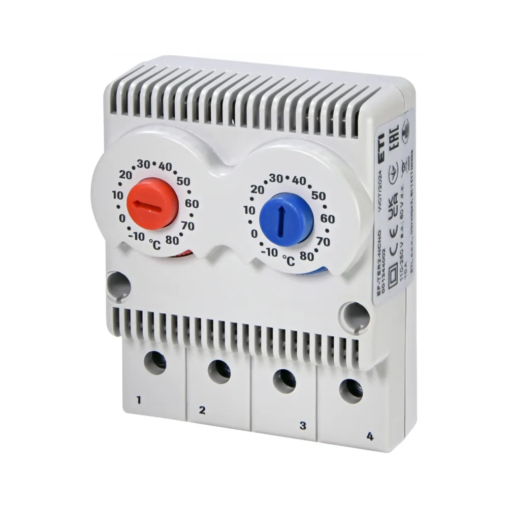 Termostat EF-TER2-NCNO -10÷80ST.C