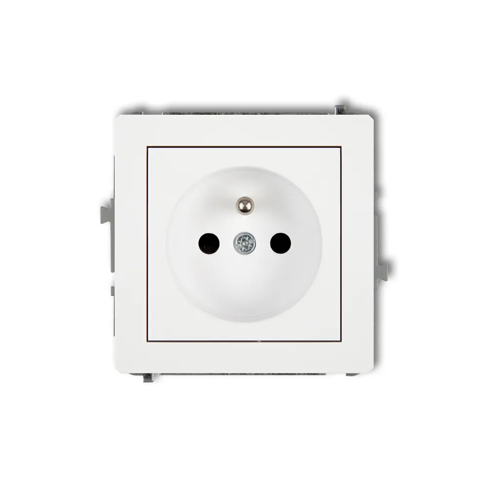 DECO Module White Socket 1x TV/FM
