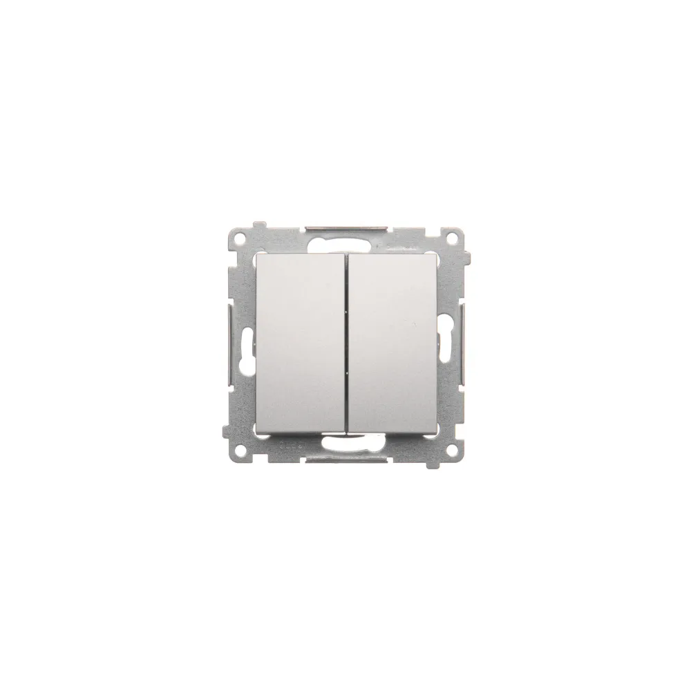 Simon 54 Module Matte Silver