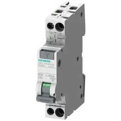 5SV C10A/30MA/A 1P+N Residual Current Circuit Breaker