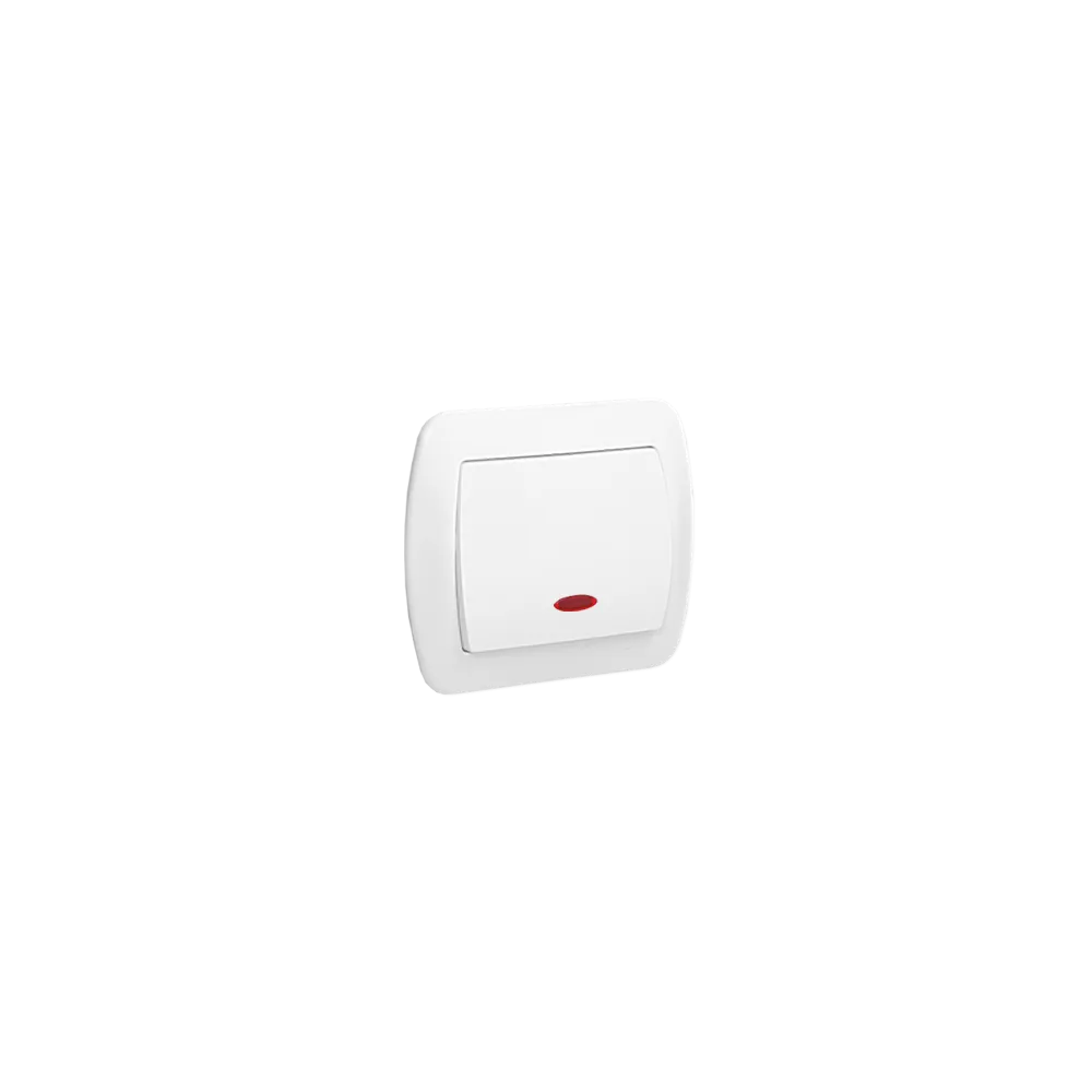 SIMON AKORD WHITE 1-POLE SWITCH