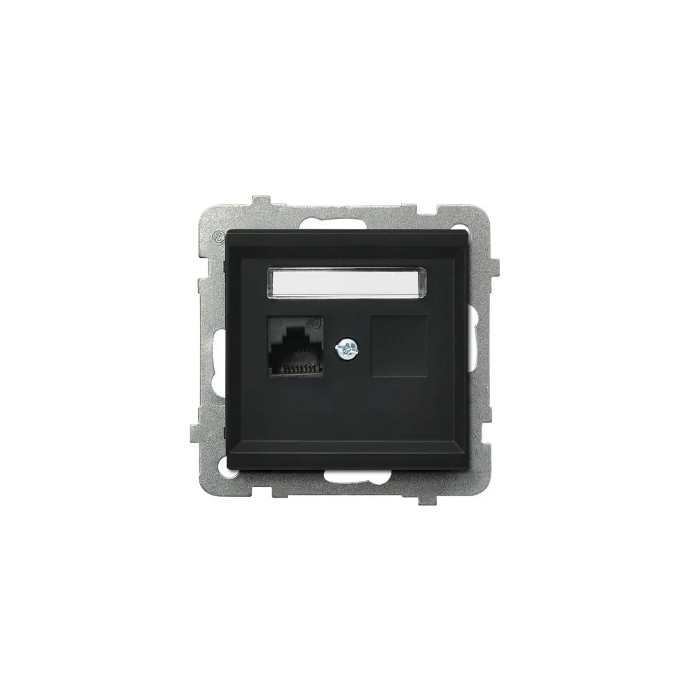 Sonata Module Black Metallic Socket