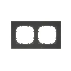 SIMON 55 Nature Black Frame 2x Classic Glass