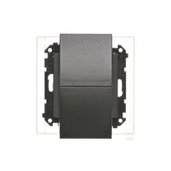 SIMON 55 Module Matte Black Socket
