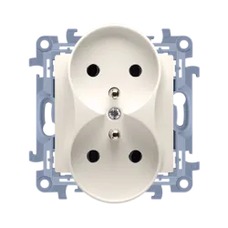 SIMON 10 MODULE CREAM SOCKET