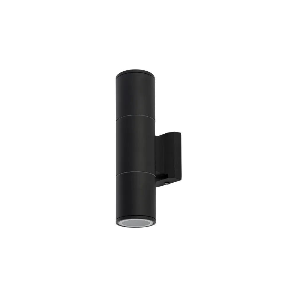 EXE II Black Wall Sconce for Facade