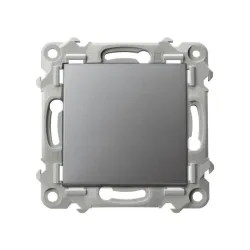 Szafir Module Gray Matte 1-pole Switch