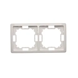 SIMON BASIC STANDARD WHITE FRAME 2X