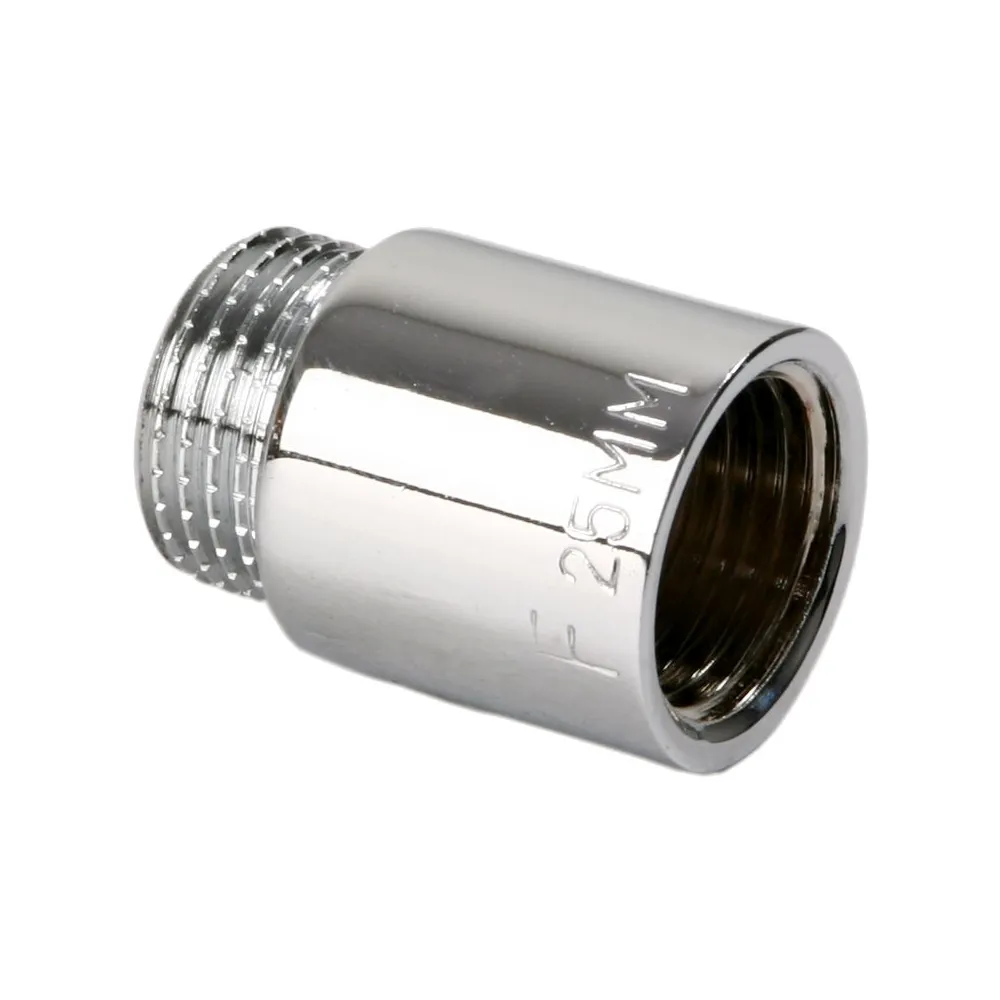 1/2" 10 mm chrome brass extension