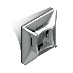 PMS-25-25/100 White Self-Adhesive Mount