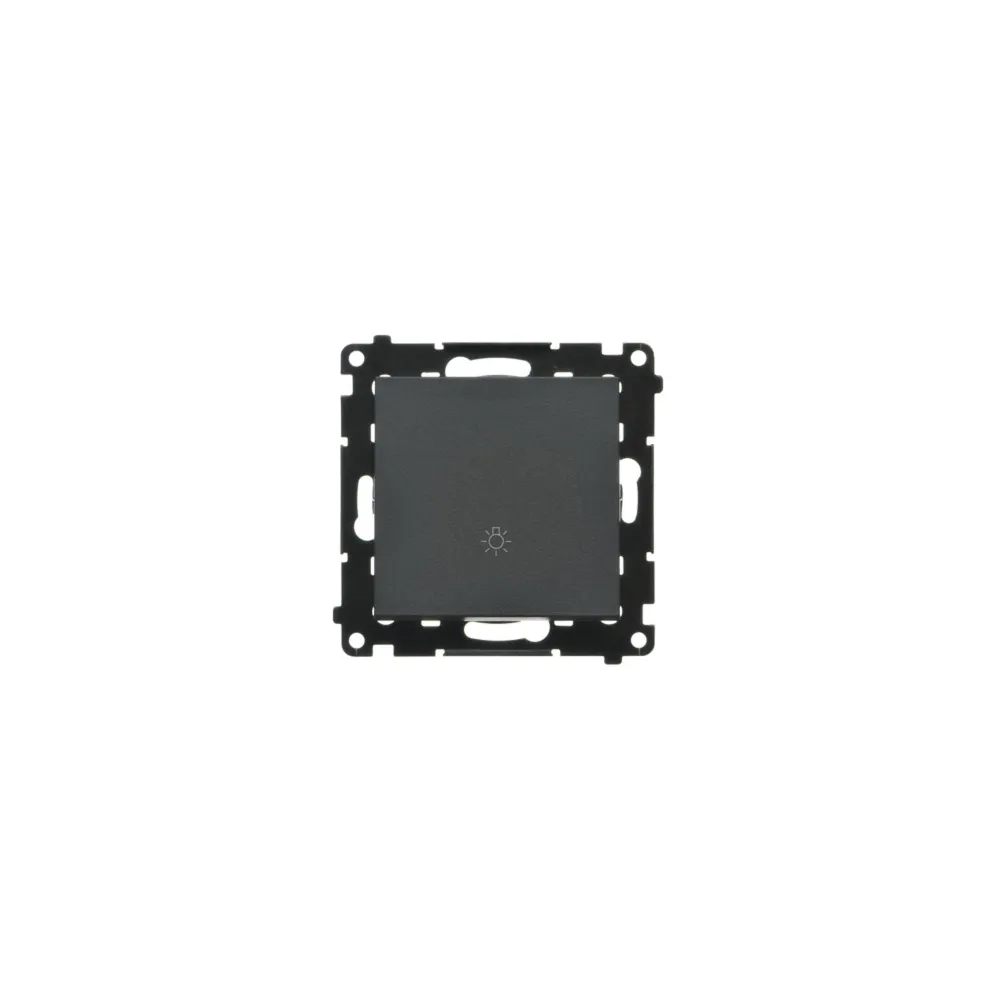 Simon 55 Module Matte Black "Light" Button